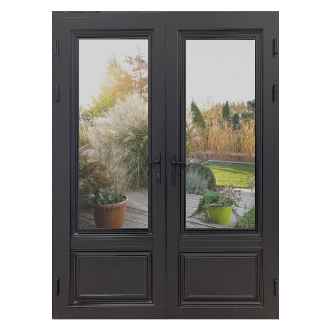 Alexues Series FV Panel Bottom Double Door; Left Hand Swing; 62.5 in. x 81.5 in.