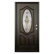 Paris Fiberglass Door; Left Hand Swing; 37.5 in. x 81.5 in.