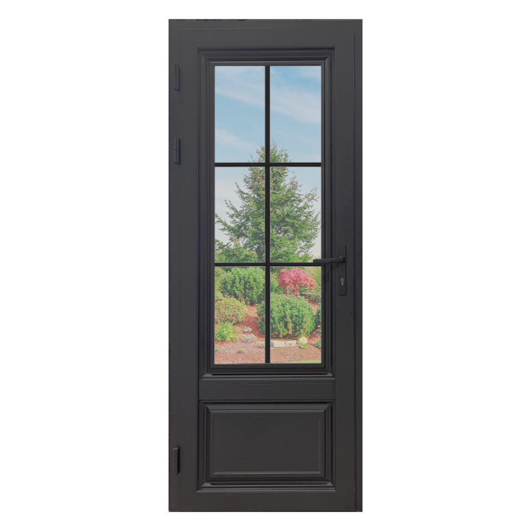 Alexues Series 6 Lite Single Door; Left Hand Swing; 33.5 in. x 81.5 in.