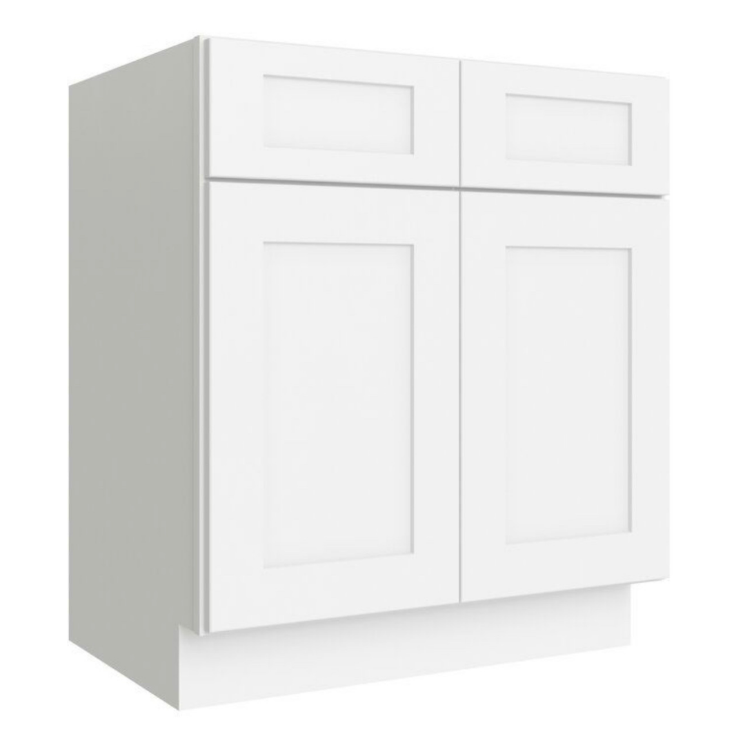Prestige Shaker Vanity; White; 30 in.