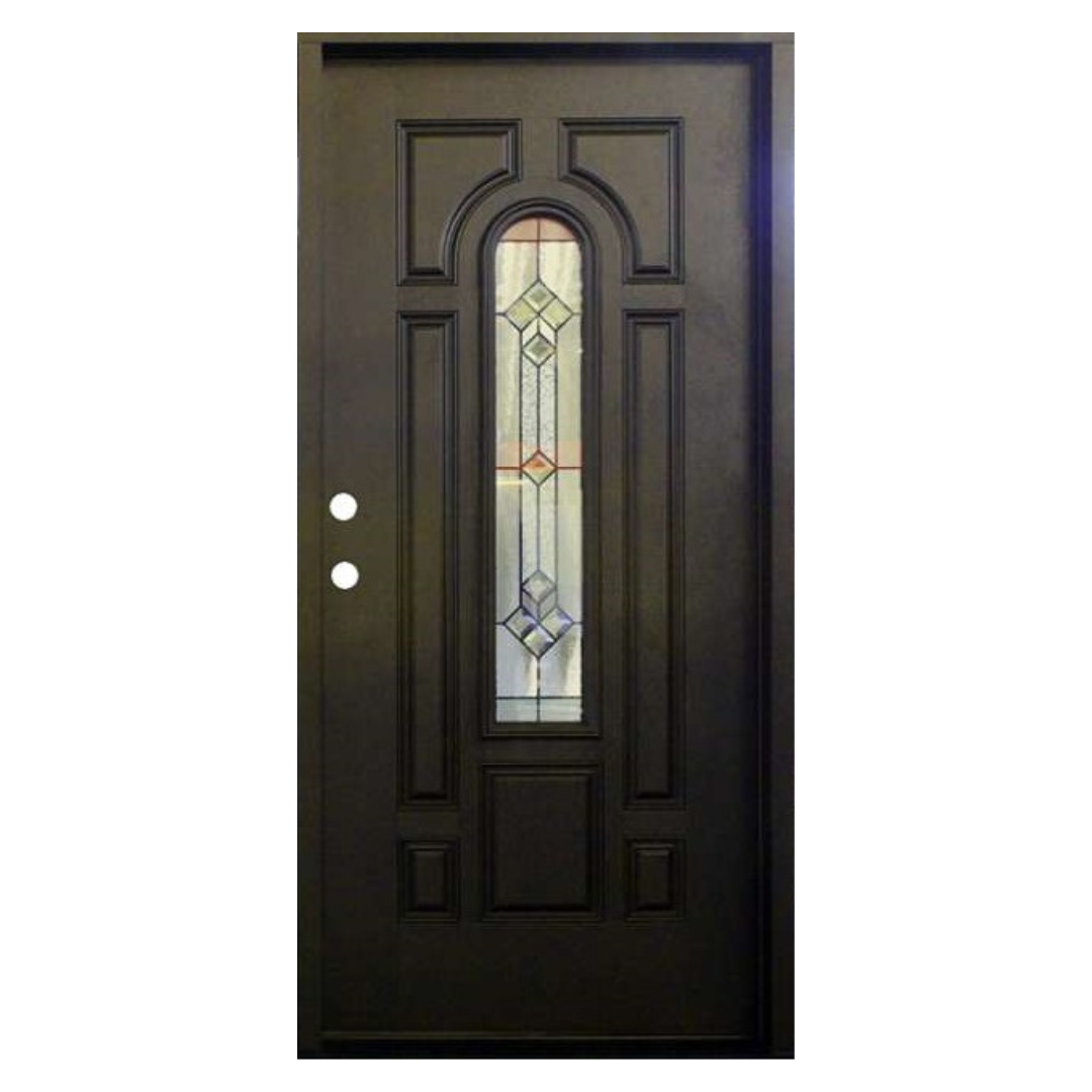 Durban Fiberglass Door; Right Hand Swing; 37.5 in. x 81.5 in.