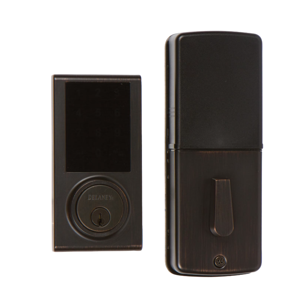 Z Wave Deadbolt Electric Door Lock w/ Camera; ORB