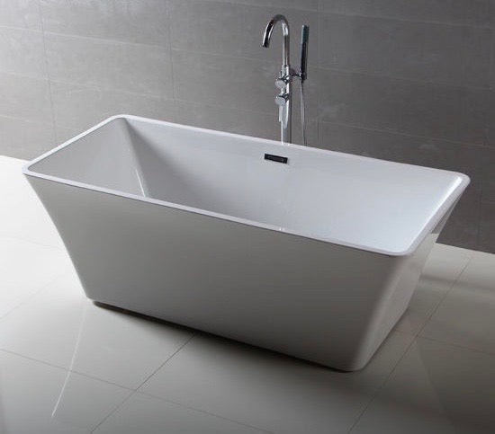Voyage Freestanding Soaker Tub; 59 in.