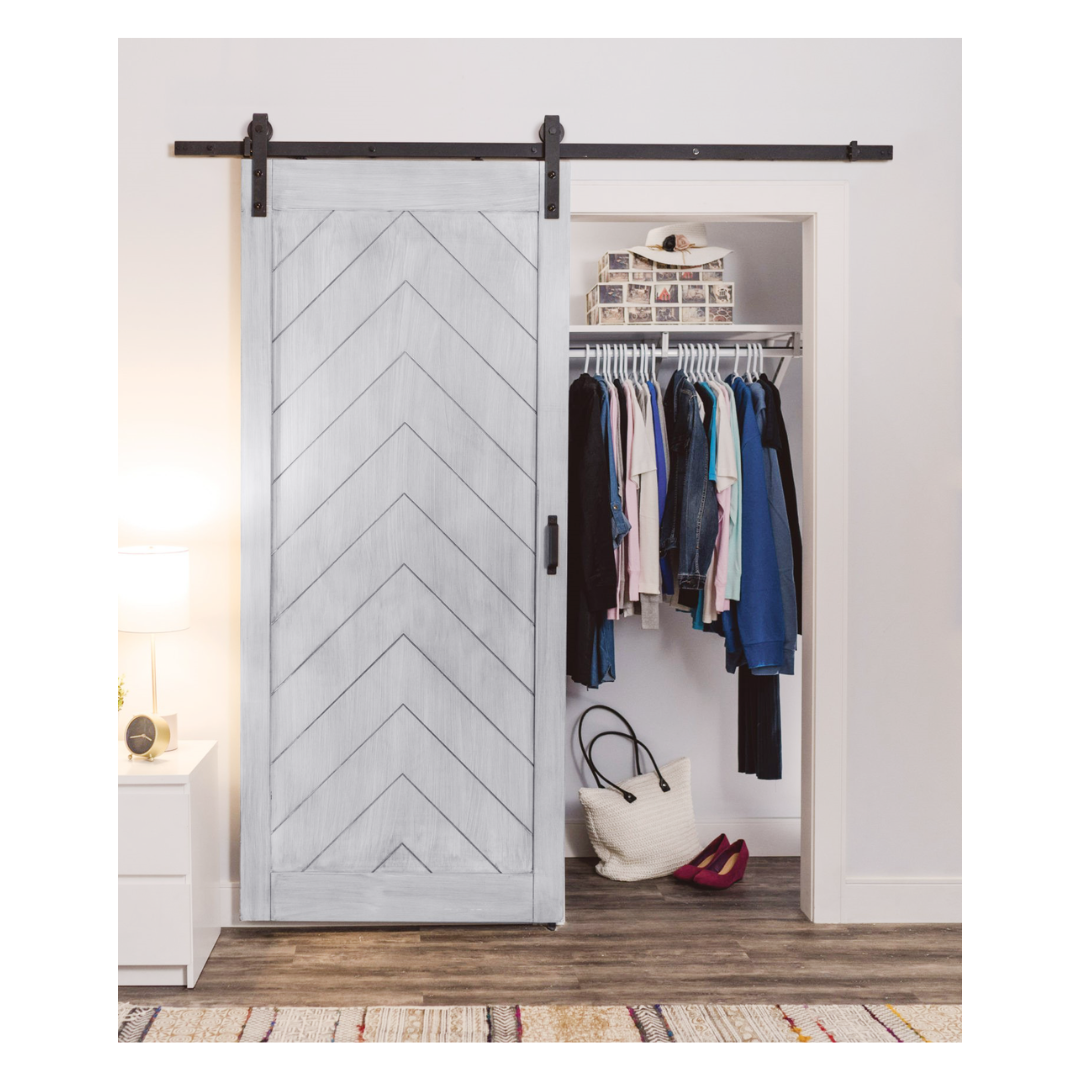 Barn door closet deals
