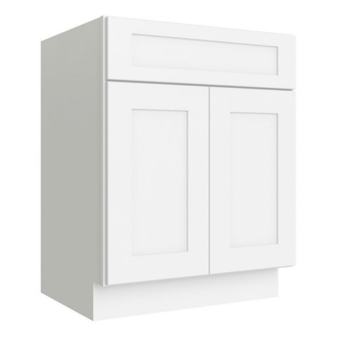 Prestige Shaker Vanity; White; 27 in.