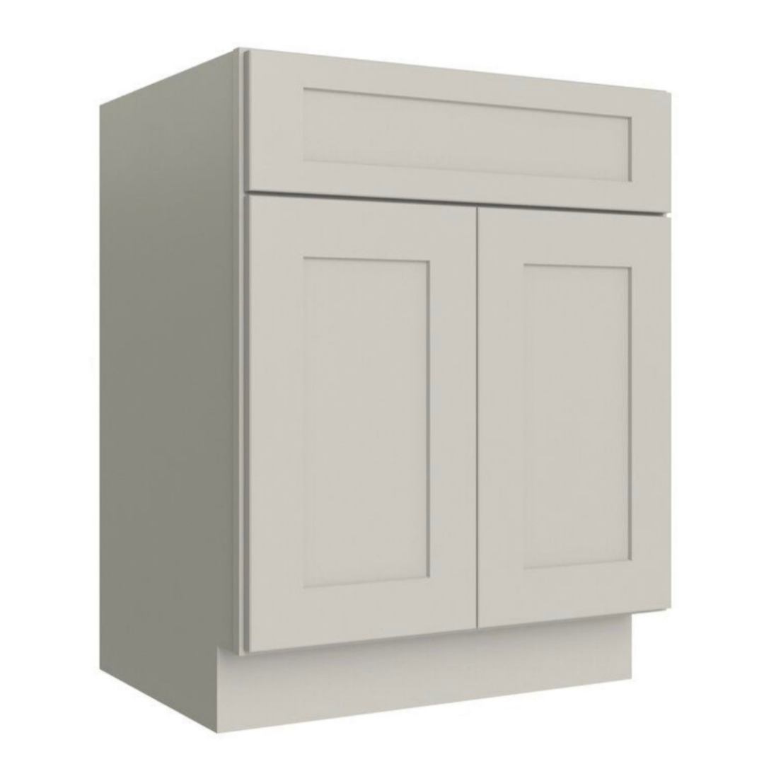 Prestige Shaker Vanity; Dove; 27 in.