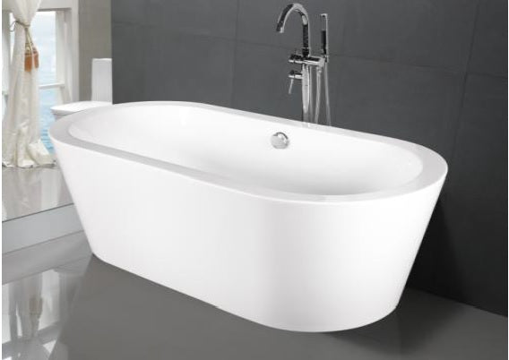 River Freestanding Air Tub; 59 in.