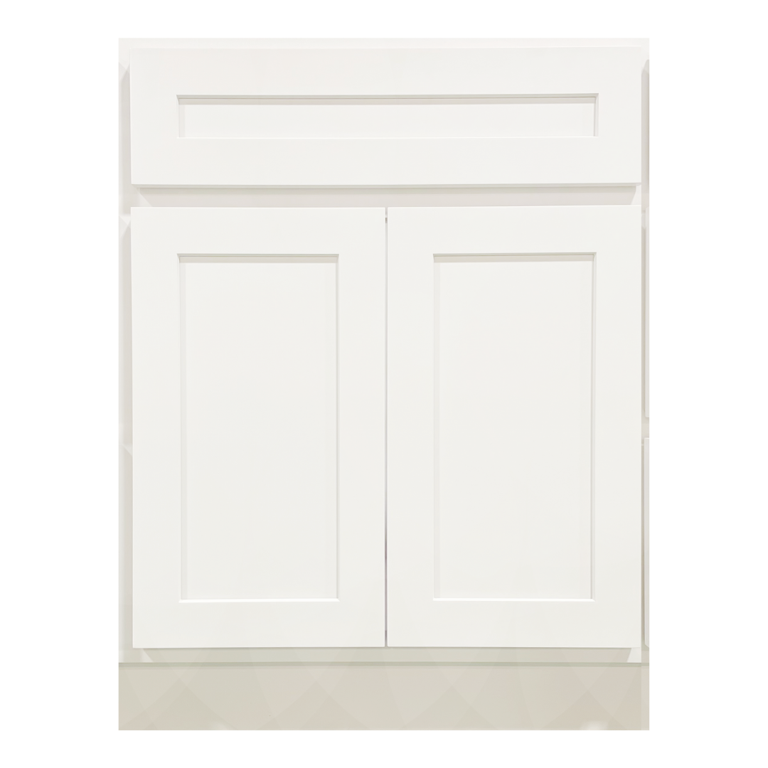 Vision Vanity; White; 24 in.