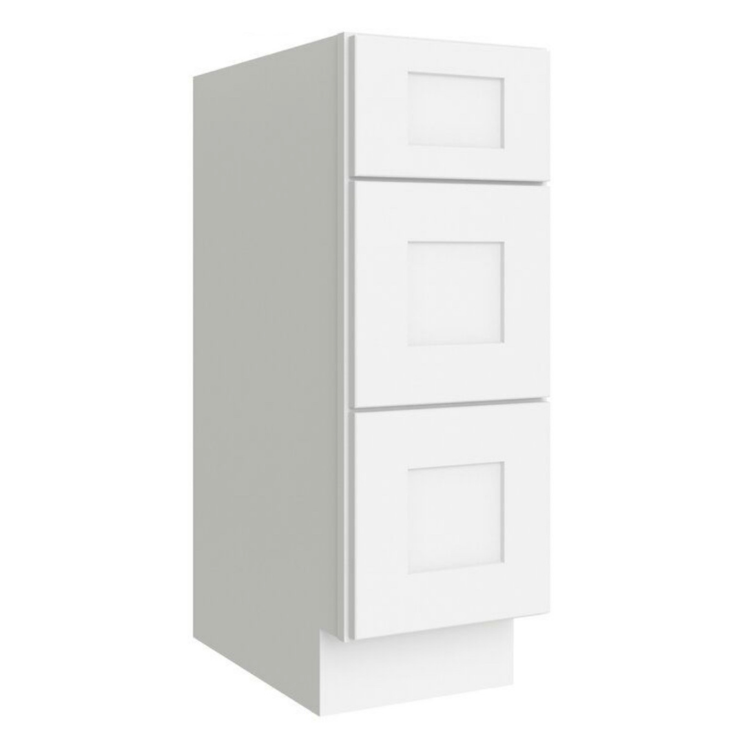 Prestige Shaker Vanity; White; 12 in. DB