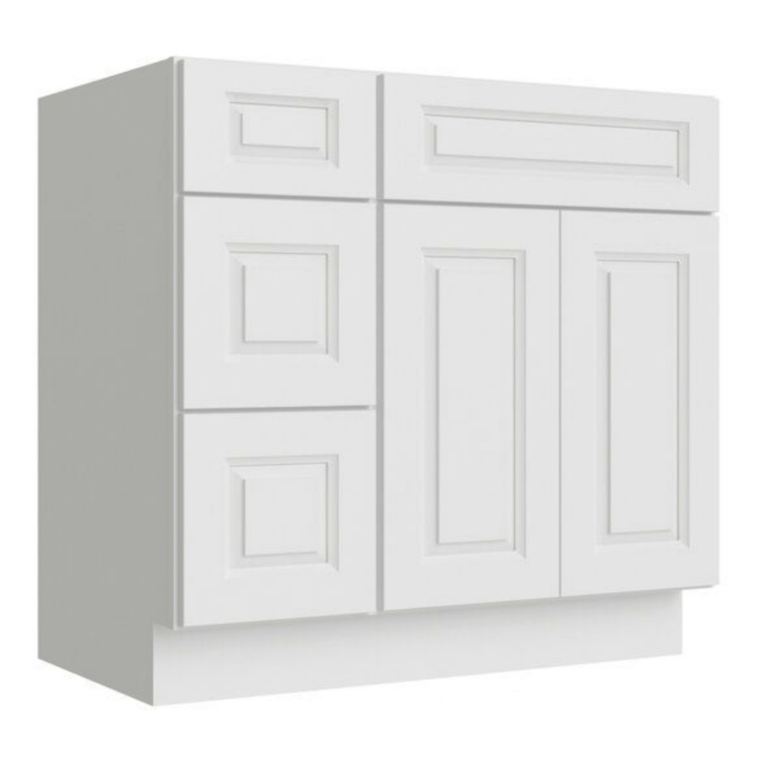 Prestige Tahoe Vanity; White; 36 in. LH