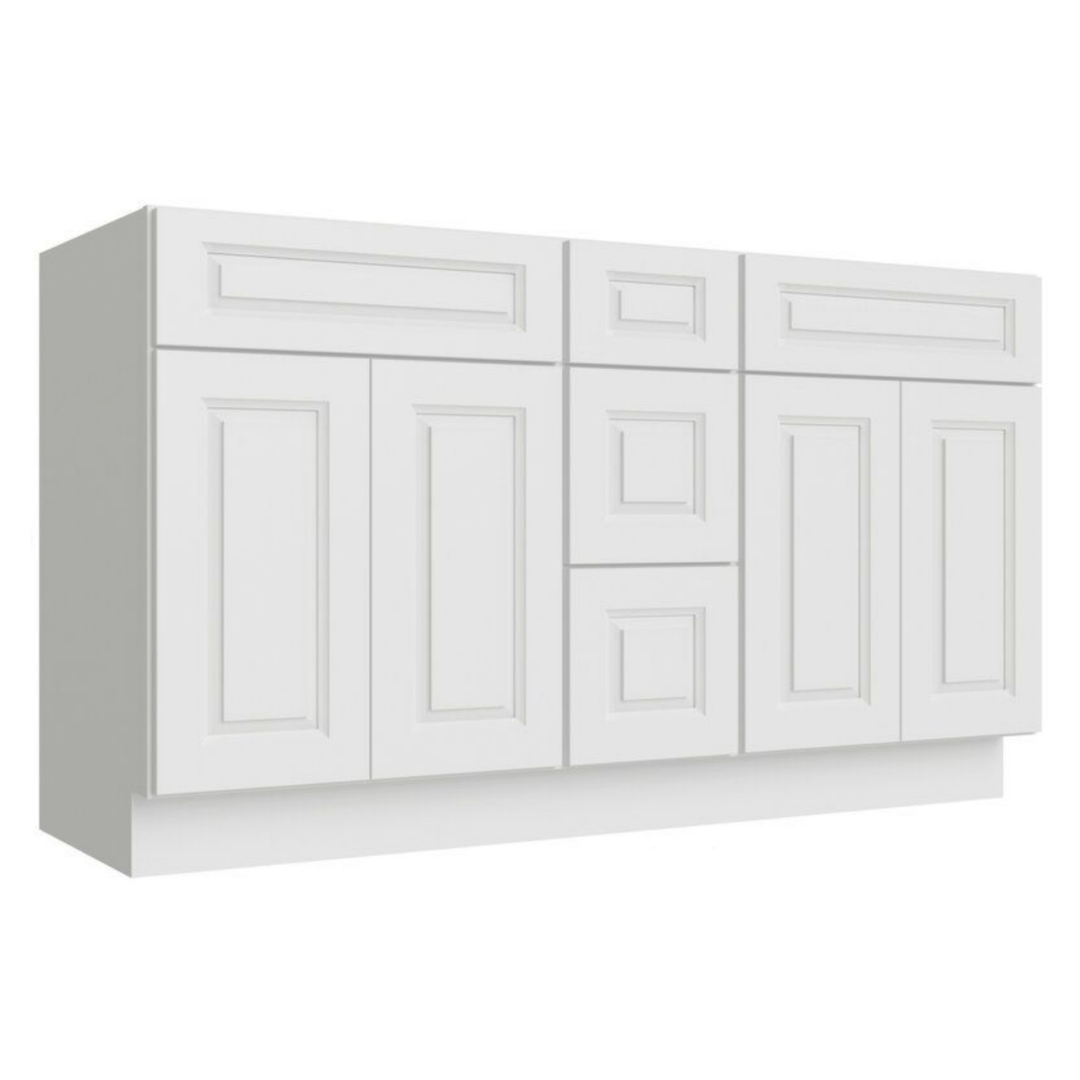 Prestige Tahoe Vanity; White; 60 in. DB