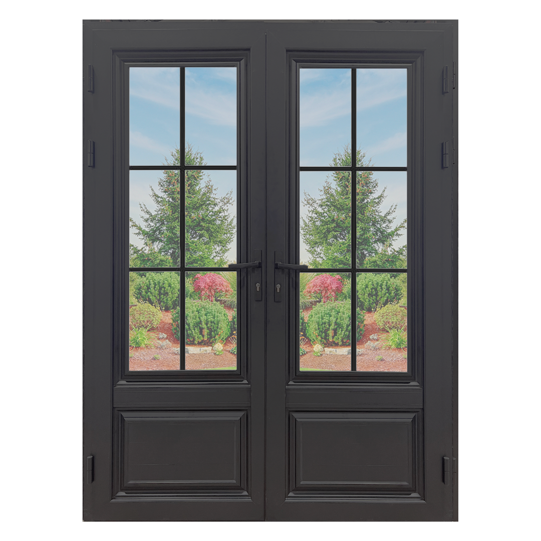 Alexues® Series 6 Lite Double Door; Inswing; 73.5 in. x 81.5 in.
